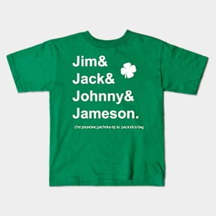 St Patrick's Day - Founding Fathers Kids T-Shirt